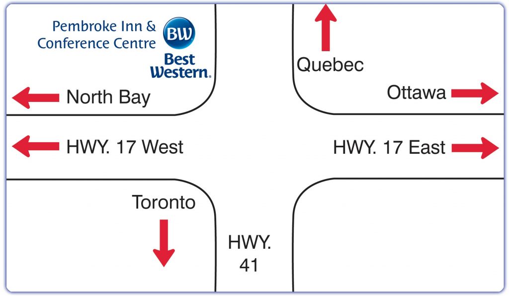 Best Western Pembroke Map Location