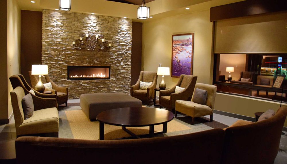 Lobby & Fireplace