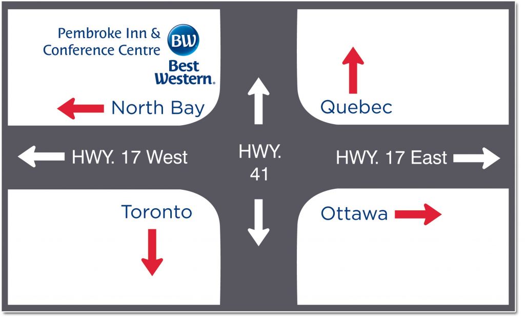 Best Western Pembroke Inn Location