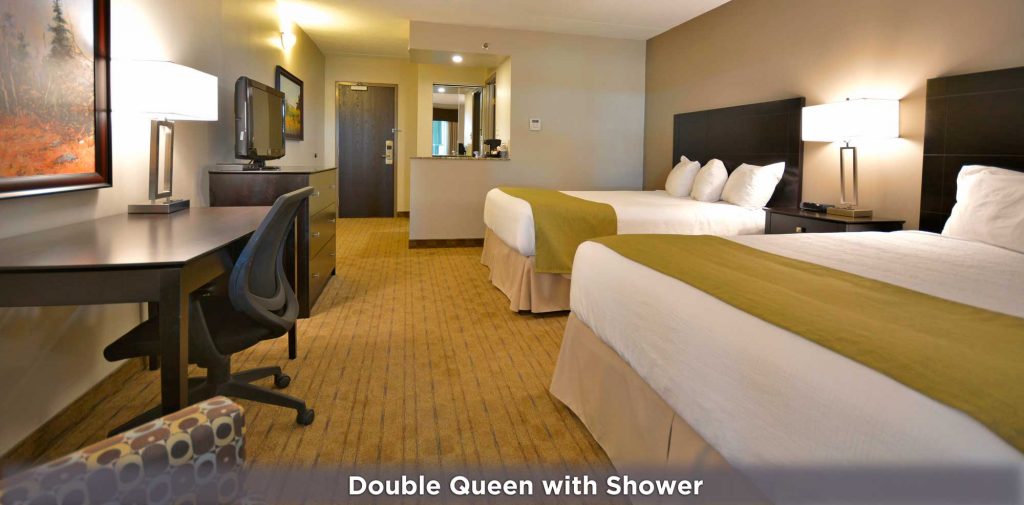Double Queen with Shower