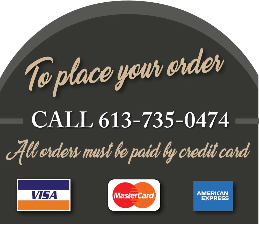Place your Take-Out Order