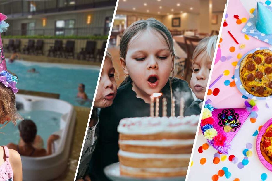 Kids Birthday Pool Parties