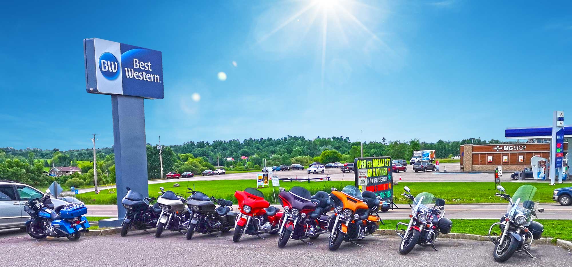 Motorcycling Getaway
